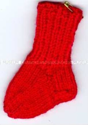 Rote Socke