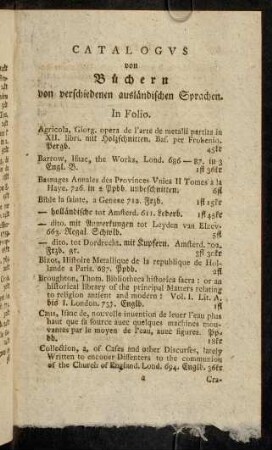 1-12, In Folio. - In Quarto.