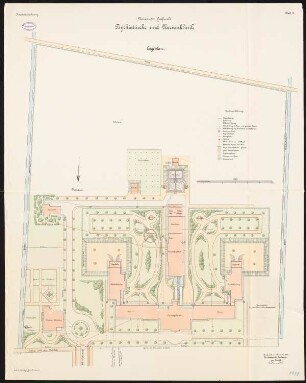 Universität Greifswald Psychiatrische und Nervenklinik: Lageplan 1:250
