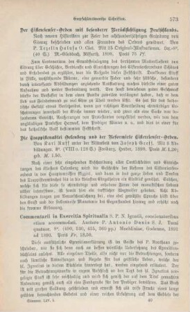 572-582 Empfehlenswerthe Schriften