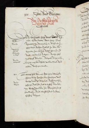 441v-443v Herrschaft, Schloss und Stadt Elecurt (Héricourt?)