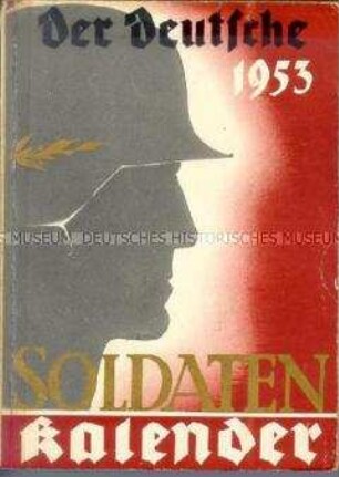 Soldaten-Kalender der Bundesrepublik für das Jahr 1953