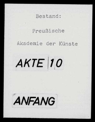 Johann Gottfried Schadow: Würdigungen anläßlich seines 70. Geburtstages