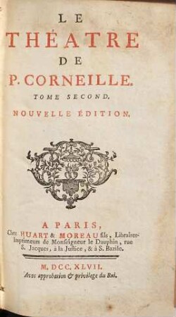 Le Théatre De P. Corneille. 2