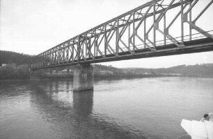 Passau: Eisenbahnbrücke