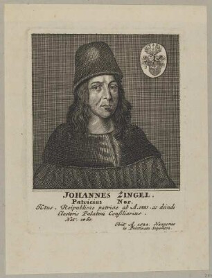 Bildnis des Johannes Zingel