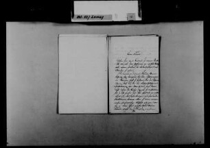 Schreiben von Carl Friderich, Durlach, an August Lamey: Bitte um Anwesenheit Lameys in Karlsruhe zur Eröffnung der Zweiten Kammer des badischen Landtags.