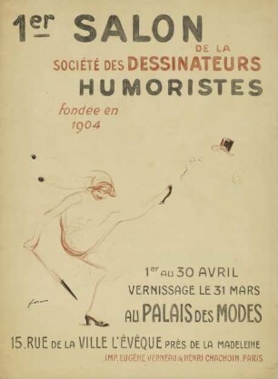 1er Salon de la Société des Dessinateurs humoristes