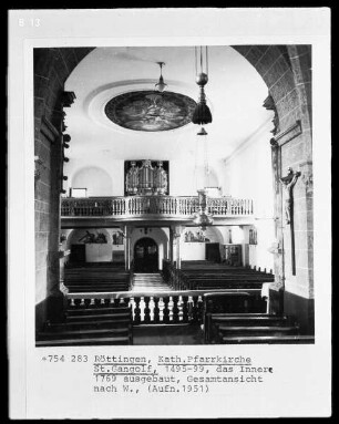 Katholische Pfarrkirche Sankt Gangolf
