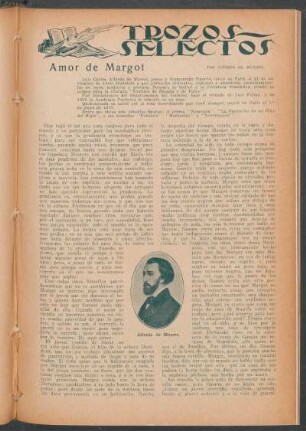 Amor de Margot : Trozos selectos