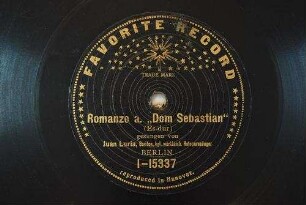 Romanze a. "Dom Sebastian" (Es-dur) / [Gaetano Donizetti]
