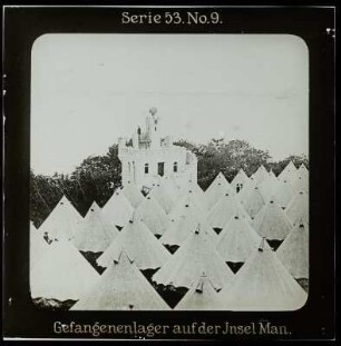 Erster Weltkrieg. Glasdia aus der Lichtbildreihe 53, No. 9 der Firma "Projection für Alle" (Unger und Hoffmann AG, Dresden)
