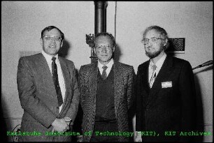 Empfang im Privathaus Fränkischer Hof von Prof. Heinz Trauboth (Institut für Datenverarbeitung in der Technik (IDT), Prof. für Informatik an der Universität Karlsruhe (TH)) anlässlich der Fachtagung Prozessrechner 1984