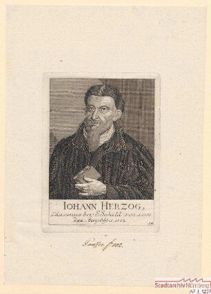 Johann Herzog, Diakon bei St. Sebald