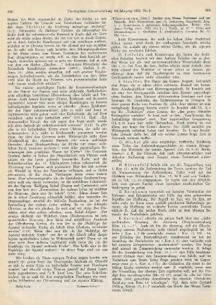 584-586 [Rezension] Studien zum Neuen Testament und zur Patristik