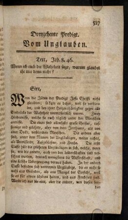 527-572, Dreyzehente Predigt