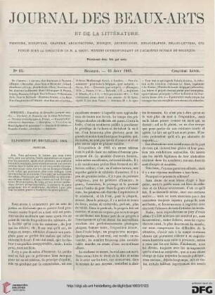 Nr. 15 (15 Aout 1863)