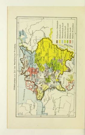 Mitteleuropa zur Zeit des Westfälischen Friedens