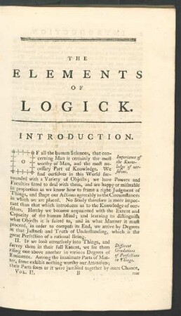 The Elements of Logick.