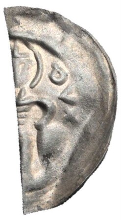 Fundmünze, Brakteat, Moritzpfennig, 1232 - 1253