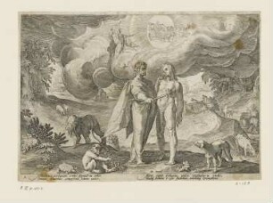 Prometheus, Blatt 2 der Folge "Ovids Metamorphosen Buch I"