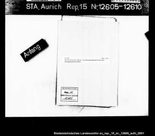 Die Statuten der Kranken- und Beerdigungsbrüderschaft der Synagogengemeinde Emden