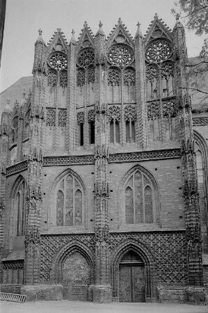 Brandenburg. Pfarrkirche St. Katharinen (1401/1434), Marienkapelle an der Nordseite