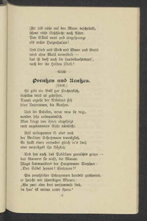 Preußen und Reußen