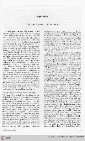 Chapter Seven: The Cathedral of Petros