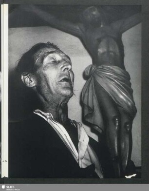 Im Altersheim der Armen Brüder vom hl. Franziskus. 1955
