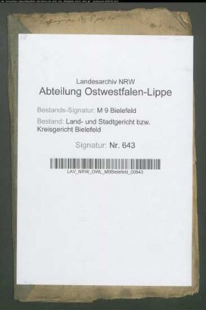 Sonstige: Schildmann, Friedrich Wilhelm:
