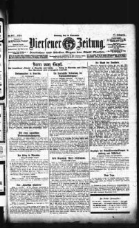 Viersener Zeitung : aelteste Zeitung des Dreistädtegebietes, verbunden mit der "Wacht" in Dülken und Süchteln