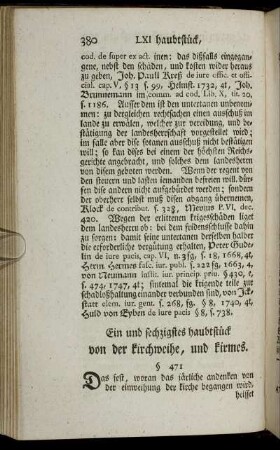 Ein und sechzigstes haubtstück [-] Fünf und sechzigstes haubtstück
