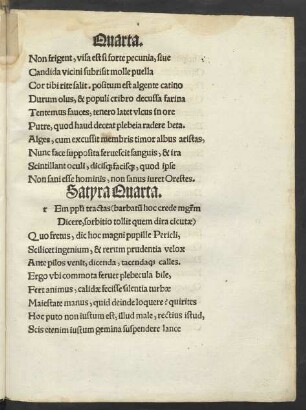 Satyra Quarta.
