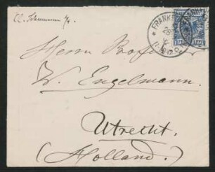 Brief an Wilhelm Engelmann : September 1892