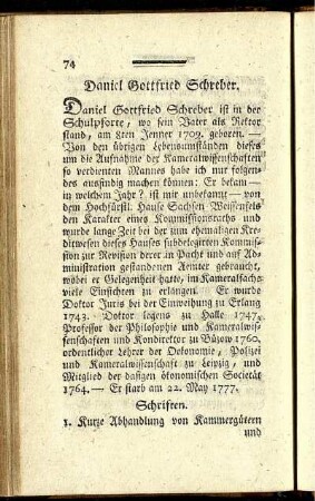Daniel Gottfried Schreber.