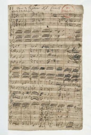 1. [Coro]: Bleib bei uns, denn es will Abend werden