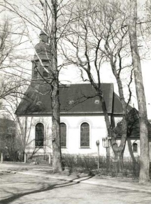 Annaberg-Buchholz. Katholische Kirche Sankt Joseph von Calsanza (Umbau 1844). Ansicht von Südosten