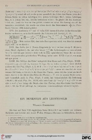 36: Ein Denkstein aus Leontopolis