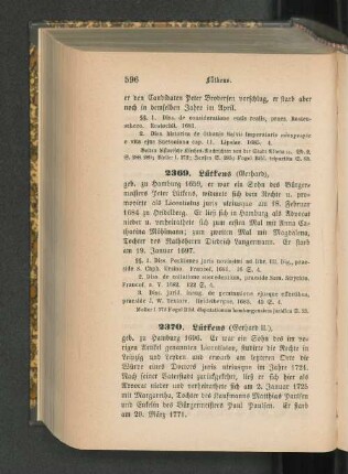 2370. Lütkens (Gerhard II.).