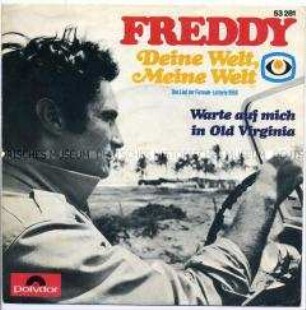Schallplatte von Freddy, Plattenhülle