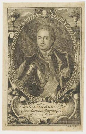 Bildnis des Johanes Fridericus S.R.I. Comes Sapieha