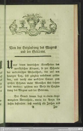 [Kennzeichen und Kur der Entzündung des Magens]