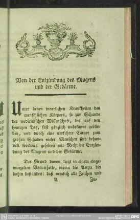 [Kennzeichen und Kur der Entzündung des Magens]