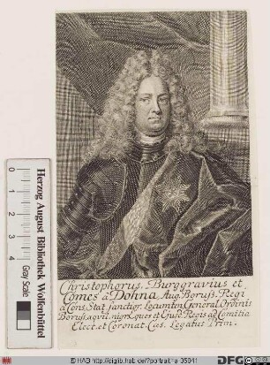 Bildnis Christoph I. Burggraf u. Graf zu Dohna (-Schlodien)