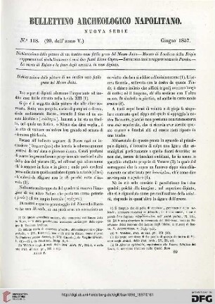 Nr. 118 (Giugno 1857)