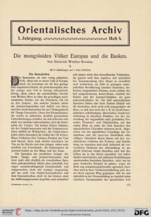 1: Die mongoloiden Völker Europas und die Basken, [2]