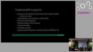 Postgres MPP Data Warehousing joins Hadoop ecosystem: Making two elephants dance