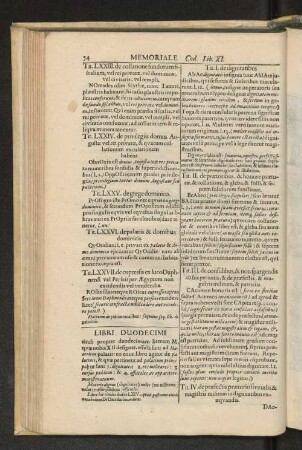[Libri Duodecimi, Constitutiones Novellae, Consvetvdines Fevdorvm, De Feudis]