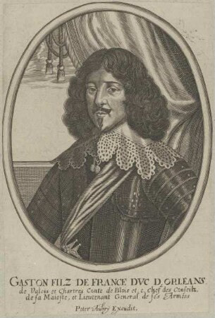 Bildnis des Gaston d' Orleans